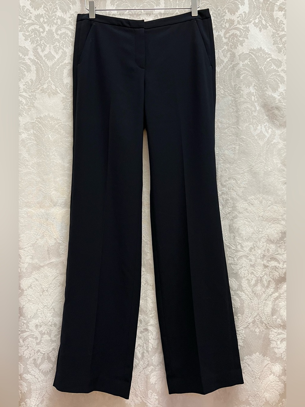 T Tahari NWT Women’s Dark Blue Wilma Dress Pants Size 6 Career Work Office New